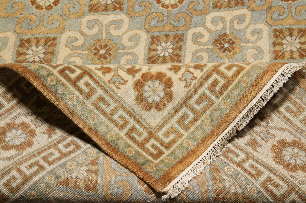 8.6 x 11.7 A Great Rug Transitional Hand-Knotted Quality Wool Carpet #F-4390