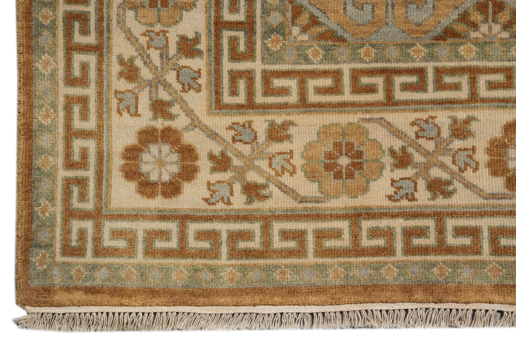 8.6 x 11.7 A Great Rug Transitional Hand-Knotted Quality Wool Carpet #F-4390