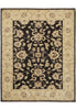 Load image into Gallery viewer, 5 x 6.3 Brown Ziglar Rug Handmade Pakistan Natural Wool #PIX-25370