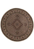 Load image into Gallery viewer, 5 x 5.3 Feet Round Rug Good Quality Wool and Silk