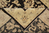 Load image into Gallery viewer, 5 x 6.3 Brown Ziglar Rug Handmade Pakistan Natural Wool #PIX-25370