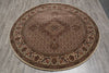 Load image into Gallery viewer, 5 x 5.3 Feet Round Rug Good Quality Wool and Silk #F-4639