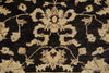 Load image into Gallery viewer, 5 x 6.3 Brown Ziglar Rug Handmade Pakistan Natural Wool #PIX-25370
