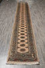 Load image into Gallery viewer, 2.6 x 15.8 Beige Bokhara Rug Handmade in Pakistan #F-4636