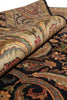 Load image into Gallery viewer, 9 x 12 Black Herekeh Handmade Jaipur Rug #PIX-9132