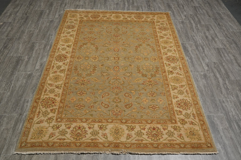 5.7 x 8 Vegetable Dyed Chobi Rug #PIX-26256