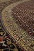 Load image into Gallery viewer, 8 x 8 Feet Round Quality Wool and Silk Mahi Tabriz Rug Sale Invemtory Clearance #F-4641