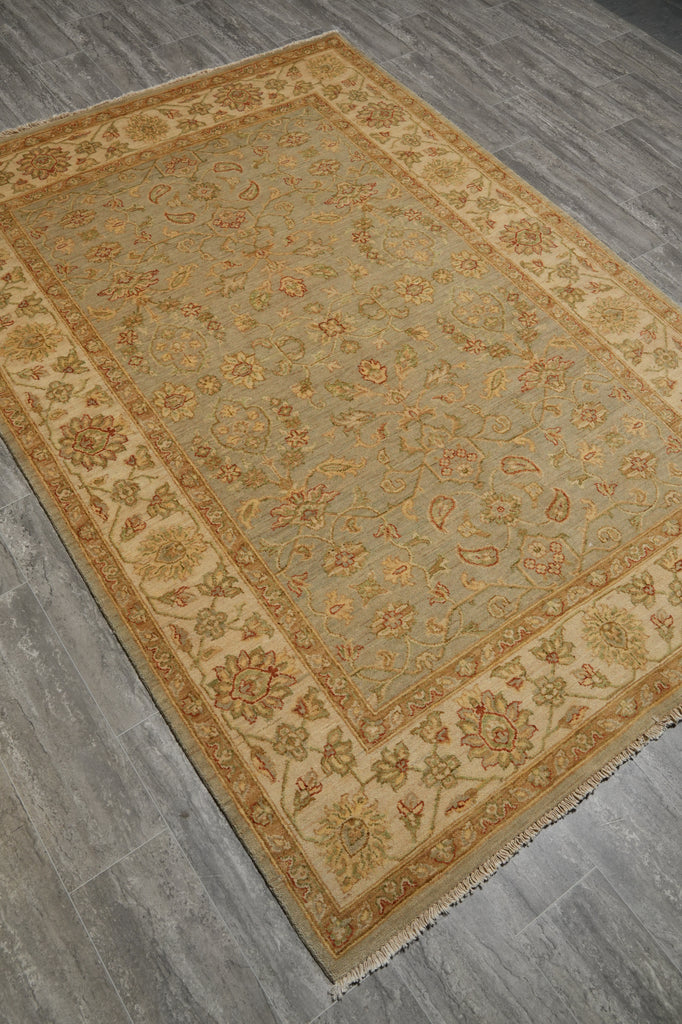 5.7 x 8 Vegetable Dyed Chobi Rug #PIX-26256