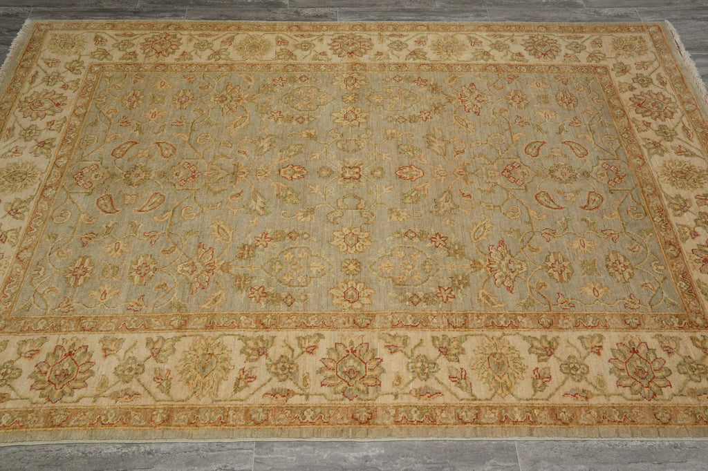 5.7 x 8 Vegetable Dyed Chobi Rug #PIX-26256