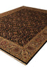 Load image into Gallery viewer, 9 x 12 Black Herekeh Handmade Jaipur Rug #PIX-9132