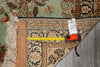 Load image into Gallery viewer, 3.7 x 5.9 Green Silk Rug Authentic Persian Qom Carpet #LA-53273