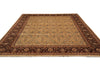 Load image into Gallery viewer, 9 x 12 Quality Wool Hand-knotted Jaipur Rug Gold Brown #PIX-13181