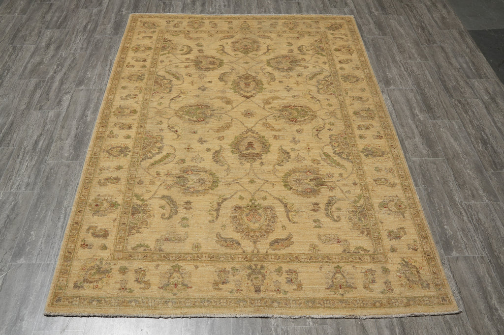 5.9 x 7.8 Peshawar Ghazni Wool Rug #PIX-22302