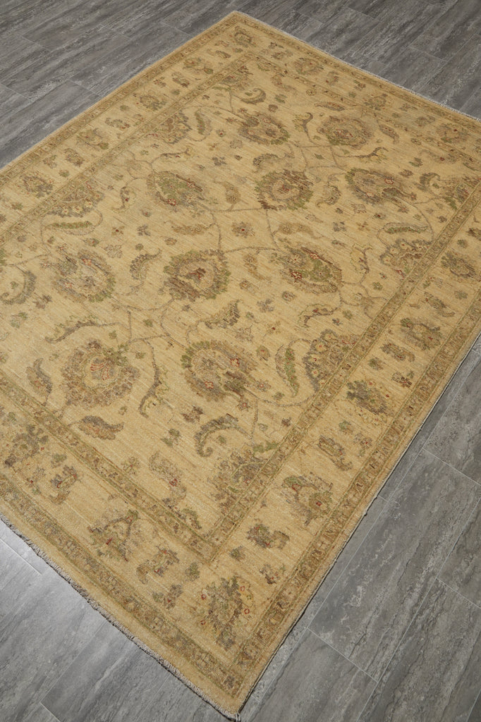 5.9 x 7.8 Peshawar Ghazni Wool Rug #PIX-22302