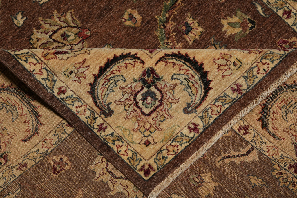 5.6 x 8 Vegetable Dyed Chobi Rug #B-73609