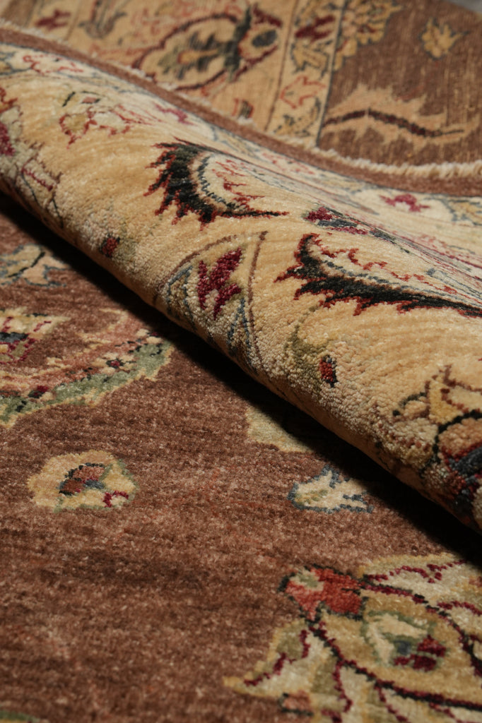 5.6 x 8 Vegetable Dyed Chobi Rug #B-73609