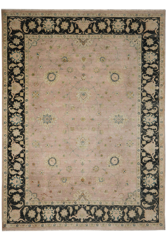 8.9 x 11.6 New Oushak Agra Handmade Rug #PIX-804-103