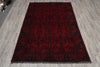 Load image into Gallery viewer, 4 x 6.5 Afghan Wool Handmade Tribal Rug #PIX-26791