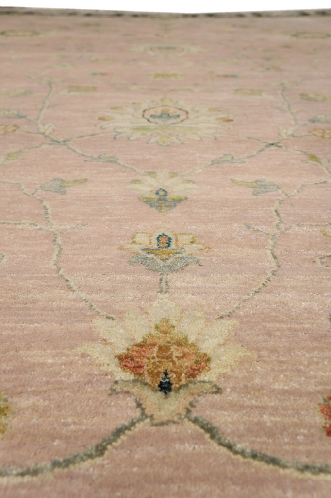 8.9 x 11.6 New Oushak Agra Handmade Rug #PIX-804-103