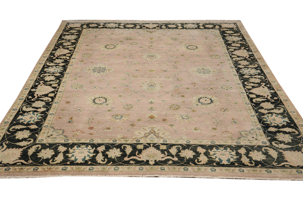 8.9 x 11.6 New Oushak Agra Handmade Rug #PIX-804-103