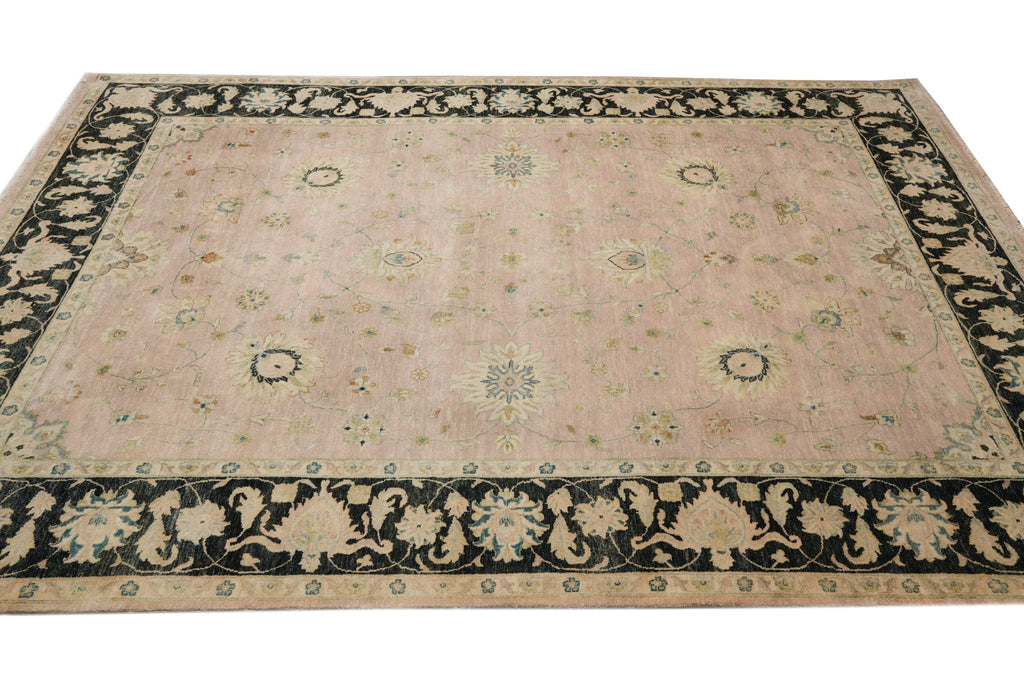 8.9 x 11.6 New Oushak Agra Handmade Rug #PIX-804-103