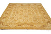 Load image into Gallery viewer, 9.5 x 11.11 Golden Hand-knotted Agra Rug #PIX-12221