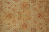 Load image into Gallery viewer, 6.5 x 9.7 Quality Natural Wool Handmade Ziglar Agra Rug Green Gold #F-6434