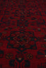 Load image into Gallery viewer, 5 x 6.5 Afghan Khal Mammadi Rug Dark Red Black Sale #PIX-28569