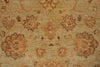Load image into Gallery viewer, 6.5 x 9.7 Quality Natural Wool Handmade Ziglar Agra Rug Green Gold #F-6434