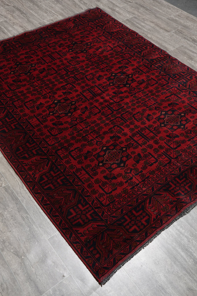 5 x 6.5 Afghan Khalmammadi Rug #PIX-28566