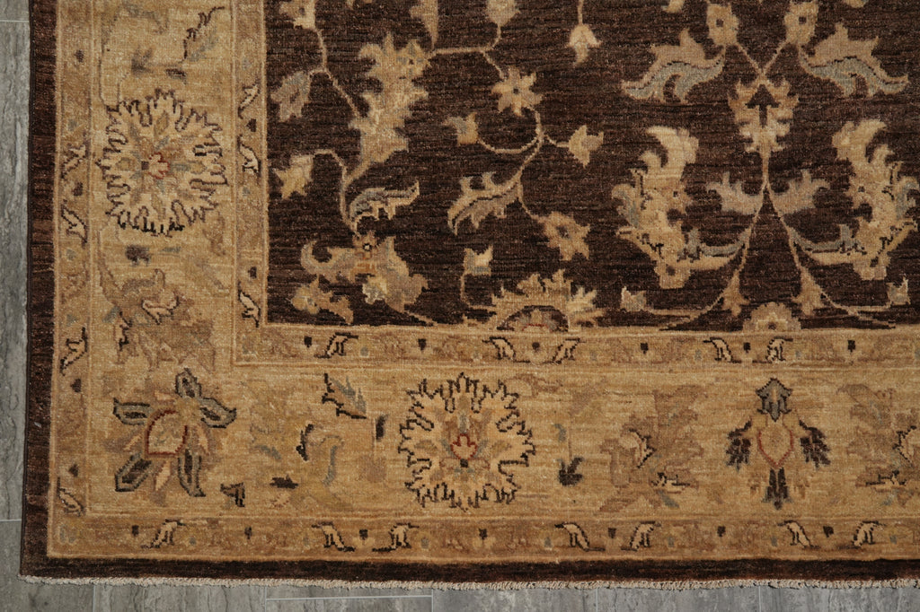 6 x 9 French Savaneri Handmade Wool Rug #F-6637