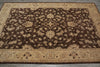 Load image into Gallery viewer, 6 x 9 French Savaneri Handmade Wool Rug #F-6637