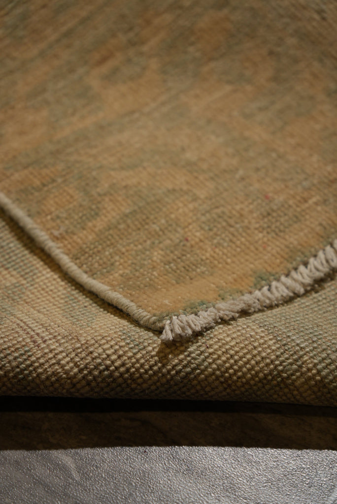 8.8 x 11.9 Light Sage Green New Oushak Rug #PIX-29447