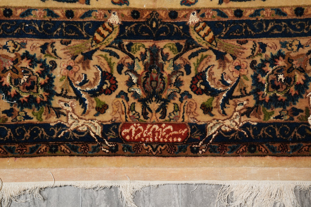 6.6 x 10 Exotic Estate Rug Authentic Fine 260 Kpsi  Persian Khorasan Carpet Aniamal Pattern #LA-52820