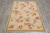 Load image into Gallery viewer, 4 x 6 Floral Needle Point Rug Sale #F-4643