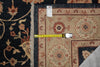 Load image into Gallery viewer, 6.8 x 9.6 BLACK Transitional Ziegler Chobi Peshawar Rug, NATURAL NEAT WOOL -Pakistan #PIX-13995