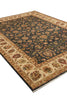Load image into Gallery viewer, 8.2 x 11.5 Dark Green Quality Handmade Jaipur Rug #PIX-9713