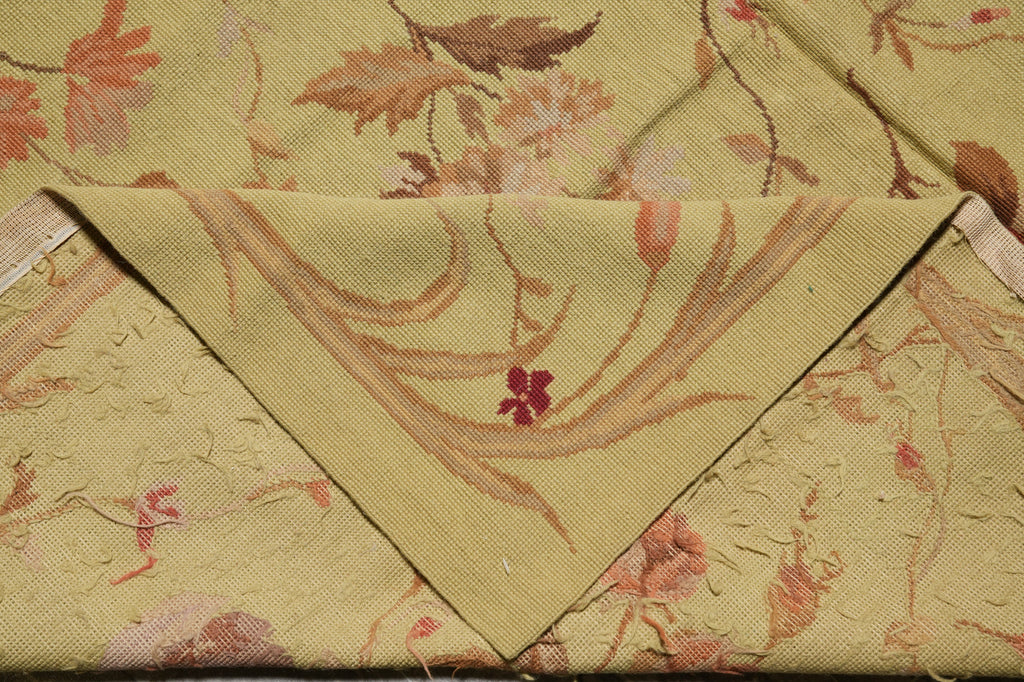 6 x 9 Needle Point Rug Floral Clearance Sale #PIX-3983