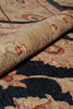 Load image into Gallery viewer, 6.8 x 9.6 BLACK Transitional Ziegler Chobi Peshawar Rug, NATURAL NEAT WOOL -Pakistan #PIX-13995