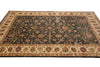 Load image into Gallery viewer, 8.2 x 11.5 Dark Green Quality Handmade Jaipur Rug #PIX-9713