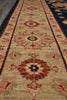 Load image into Gallery viewer, 6.8 x 9.6 BLACK Transitional Ziegler Chobi Peshawar Rug, NATURAL NEAT WOOL -Pakistan #PIX-13995