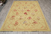 Load image into Gallery viewer, 6 x 9 Needle Point Rug Floral Clearance Sale #PIX-3983