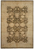 Load image into Gallery viewer, 6 x 8.6 New Ziglar Chobi Peshawar Rug Dark Charcoal Green #PIX-26348