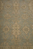 Load image into Gallery viewer, 5.5 x 7.4 Light Teal Blue New Ziglar Hand-knotted  Rug Antique Reproduction  #B-77569