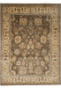 Load image into Gallery viewer, 9.3 x 12.2 Natural Wool New Handmade Oushak Rug Neutral Brown #B-70744