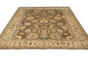 Load image into Gallery viewer, 9.3 x 12.2 Natural Wool New Handmade Oushak Rug Neutral Brown #B-70744
