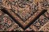 Load image into Gallery viewer, 10 x 14.4 Black Flat Aubusson Weave Rug Tapestry Carpet Unique #PIX-4683