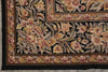 Load image into Gallery viewer, 10 x 14.4 Black Flat Aubusson Weave Rug Tapestry Carpet Unique #PIX-4683