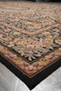 Load image into Gallery viewer, 10 x 14.4 Black Flat Aubusson Weave Rug Tapestry Carpet Unique #PIX-4683