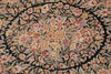 Load image into Gallery viewer, 10 x 14.4 Black Flat Aubusson Weave Rug Tapestry Carpet Unique #PIX-4683